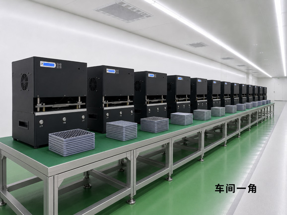 山东博纳文化U盘批量写入与逐盘校验生产线实拍