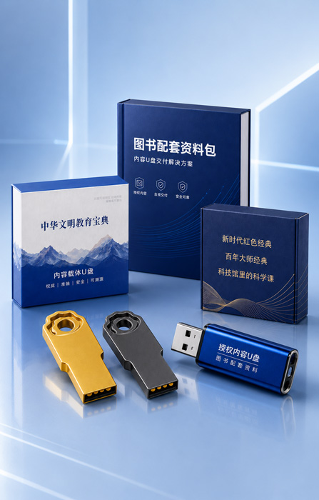 出版行业定制U盘