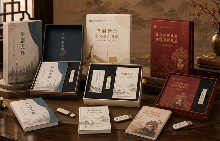 城市礼盒文创U盘